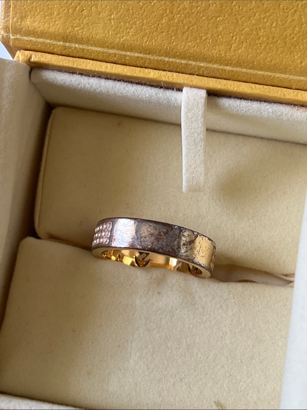 AUTH Fendi “F is Fendi” Fashion Ring SZ 8 - Picture 3 of 8
